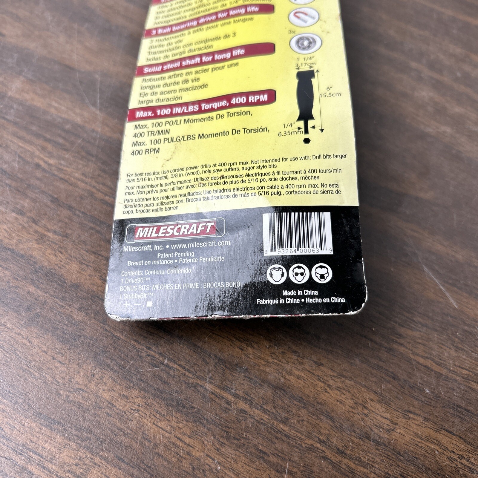 Milescraft Drive 90. Part No 1302. New
