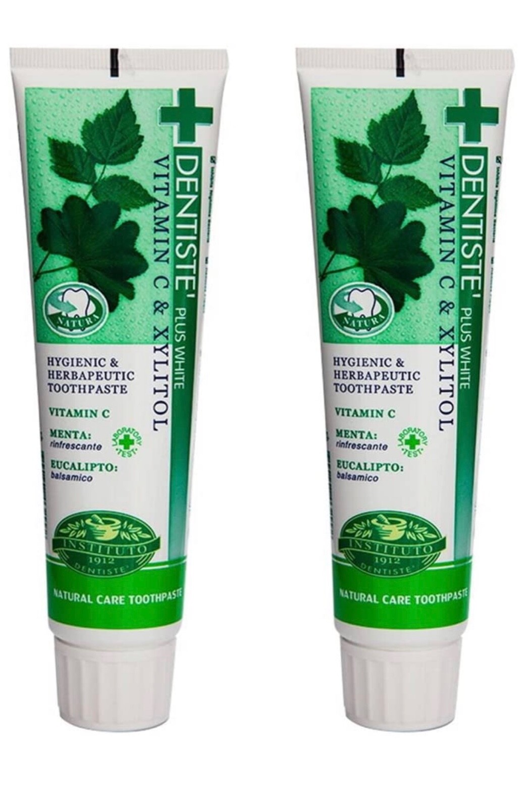 Pack 2 -Dentiste' Plus White The Nighttime Vitamin C & Xylitol Toothpaste 100g x