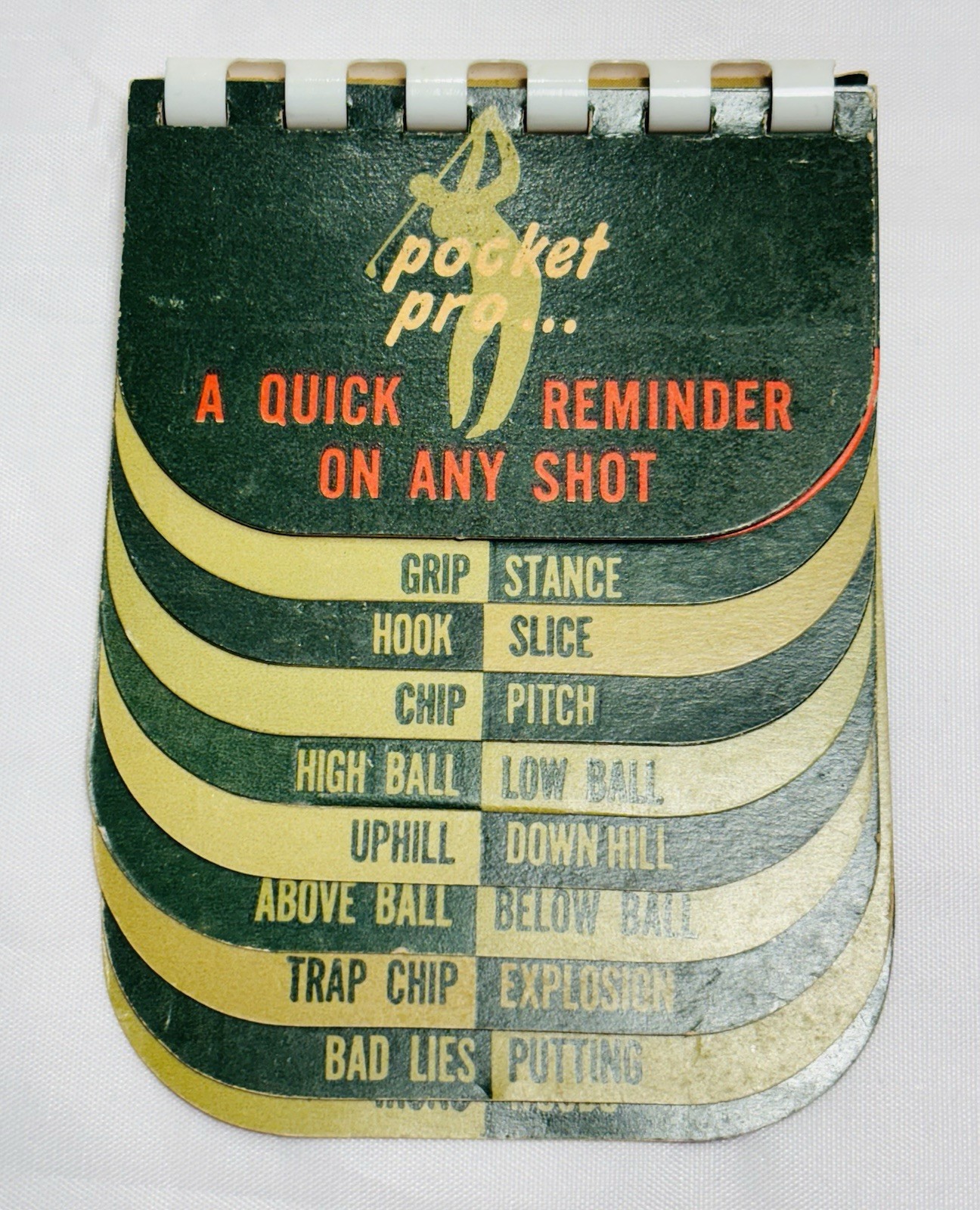 Vintage 1948 Pocket Pro Quick Reminder On  Any Shot Instruction Manual Nord Co