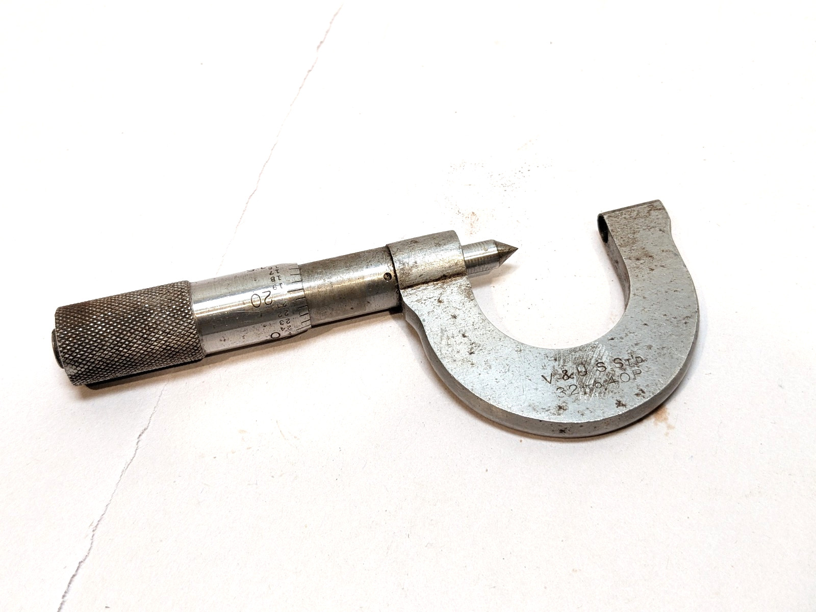 Starrett No 575 575D Thread Pitch Micrometer