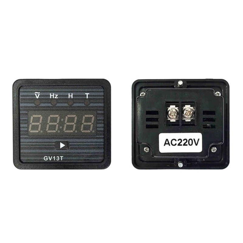 Easy To Use Generator Instrument Displaying for Voltage Frequency & Runtime