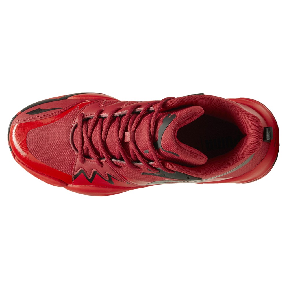 PUMA Genetics Basketball Mens Red Sneakers Athletic Shoes 30969104