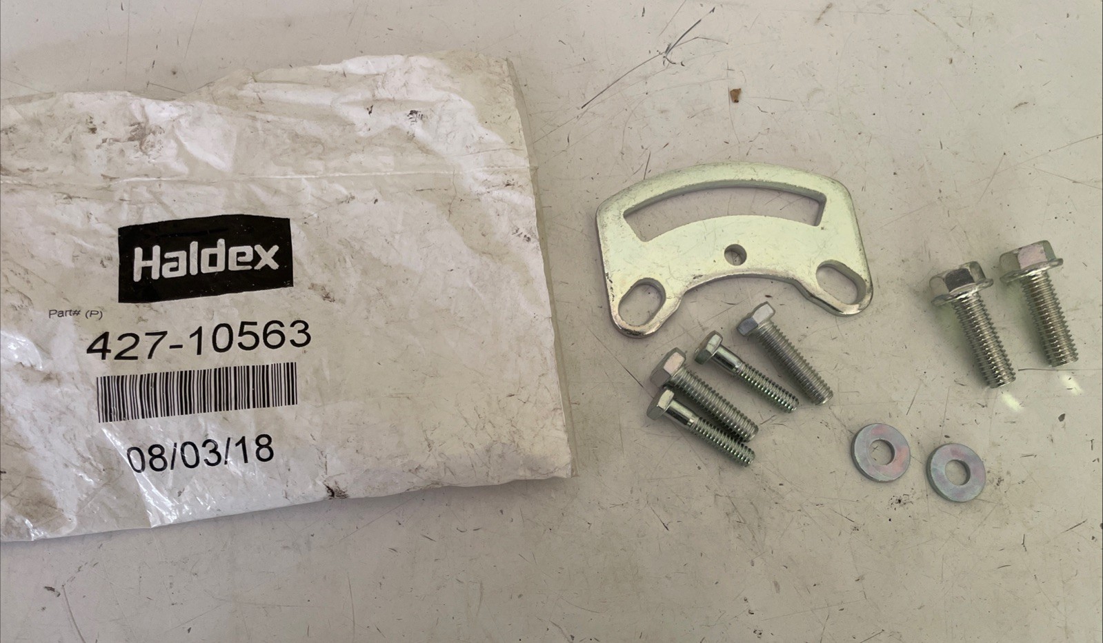 GENUINE HALDEX BRAKE ADJUSTER KIT BRACKET & HARDWARE 427-10563 NEW