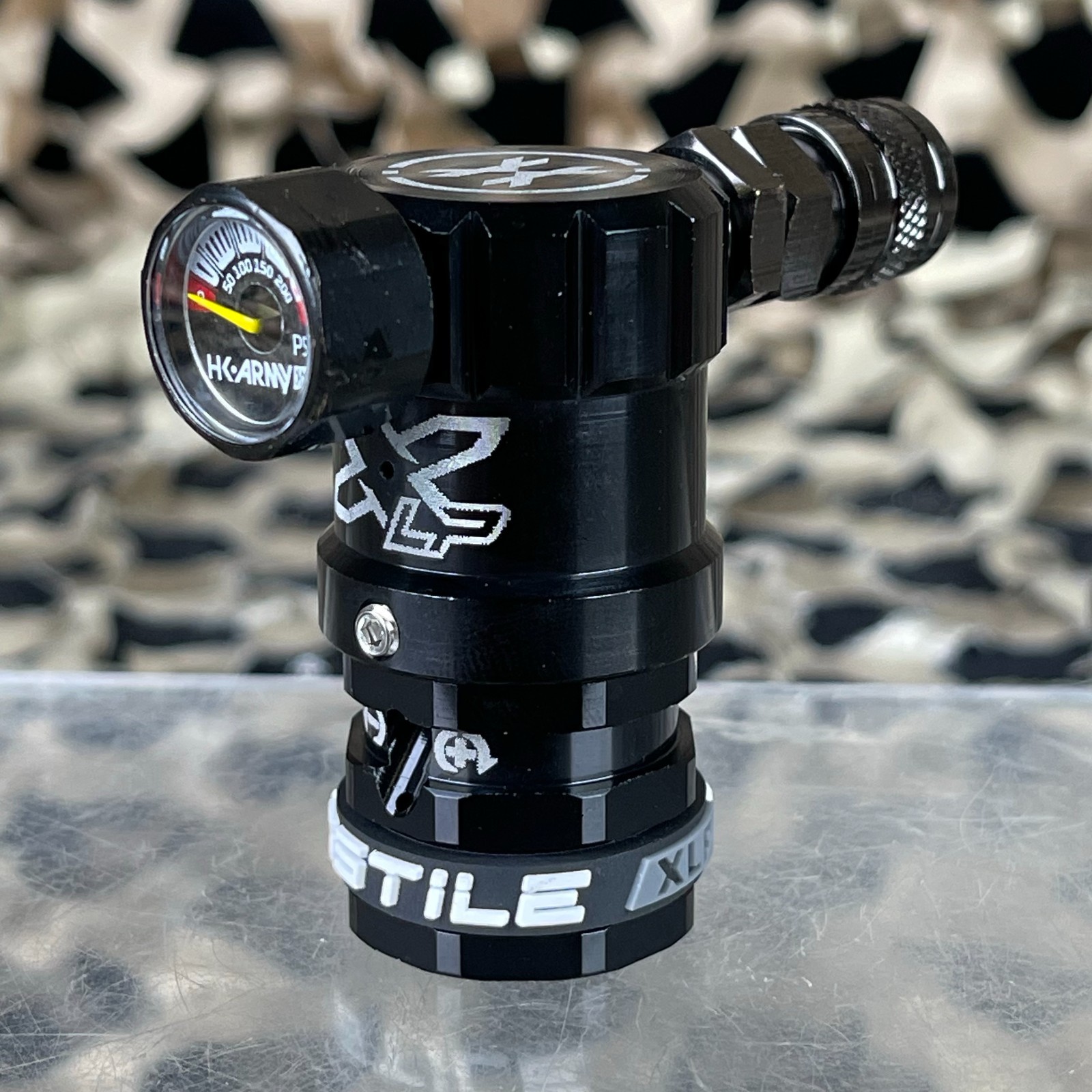 NEW HK Army Hostile Airsoft XLP Regulator w/ Side Port - Black