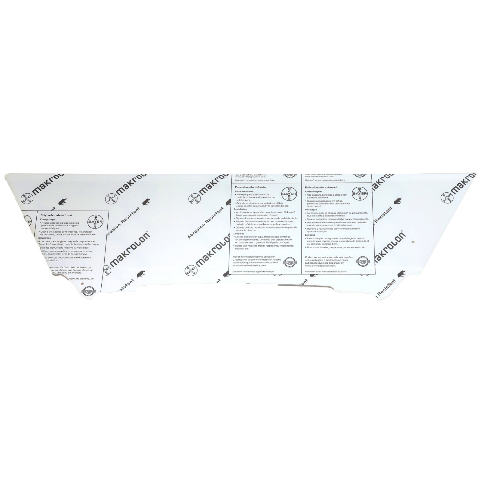 GENUINE ARCTIC CAT HALF WINDSHIELD OEM NEW 2436-424