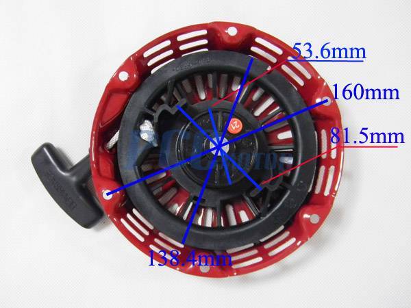 RECOIL PULL START FITS GX120 GX140 GX160 GX200 ENGINE M PU23