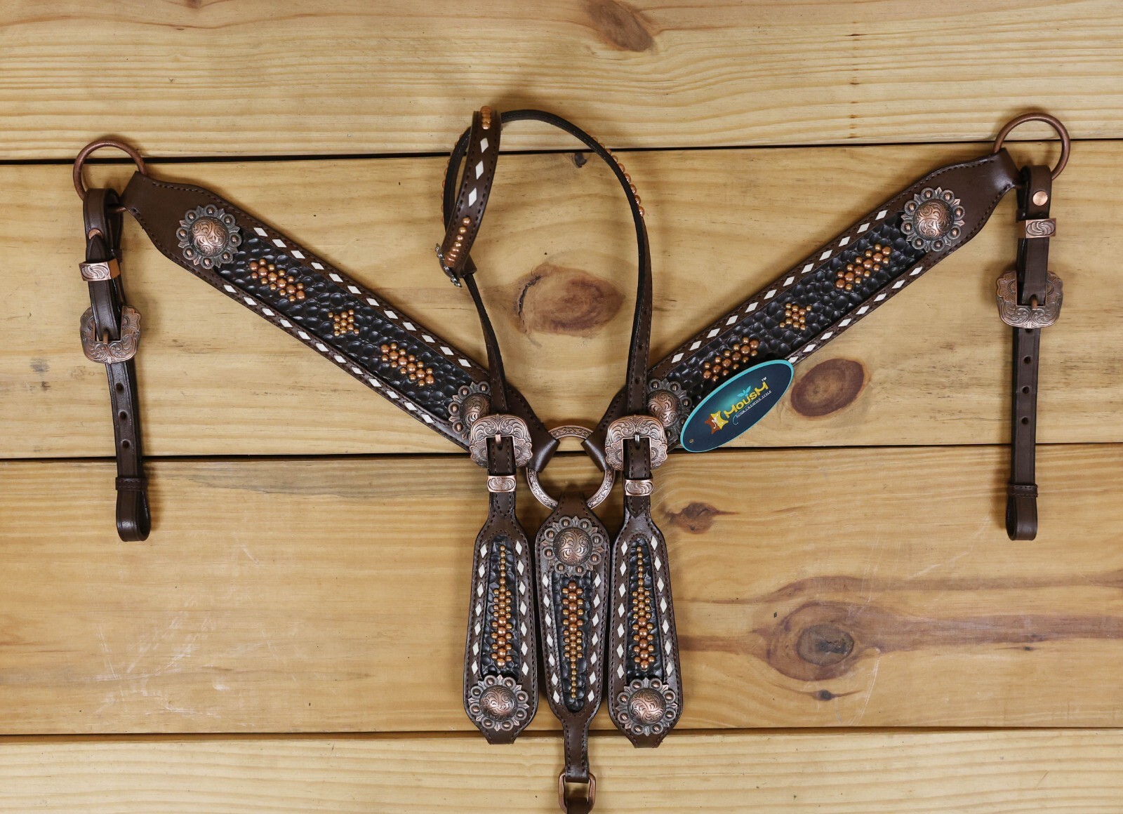 Headstall & Breast Collar Tack Set for Horse