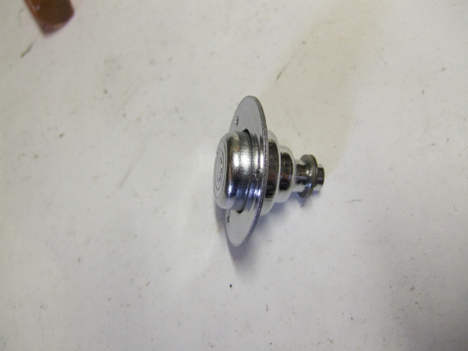 Bally bingo pinball SINGLE CHROME BUTTON TALL TYPE