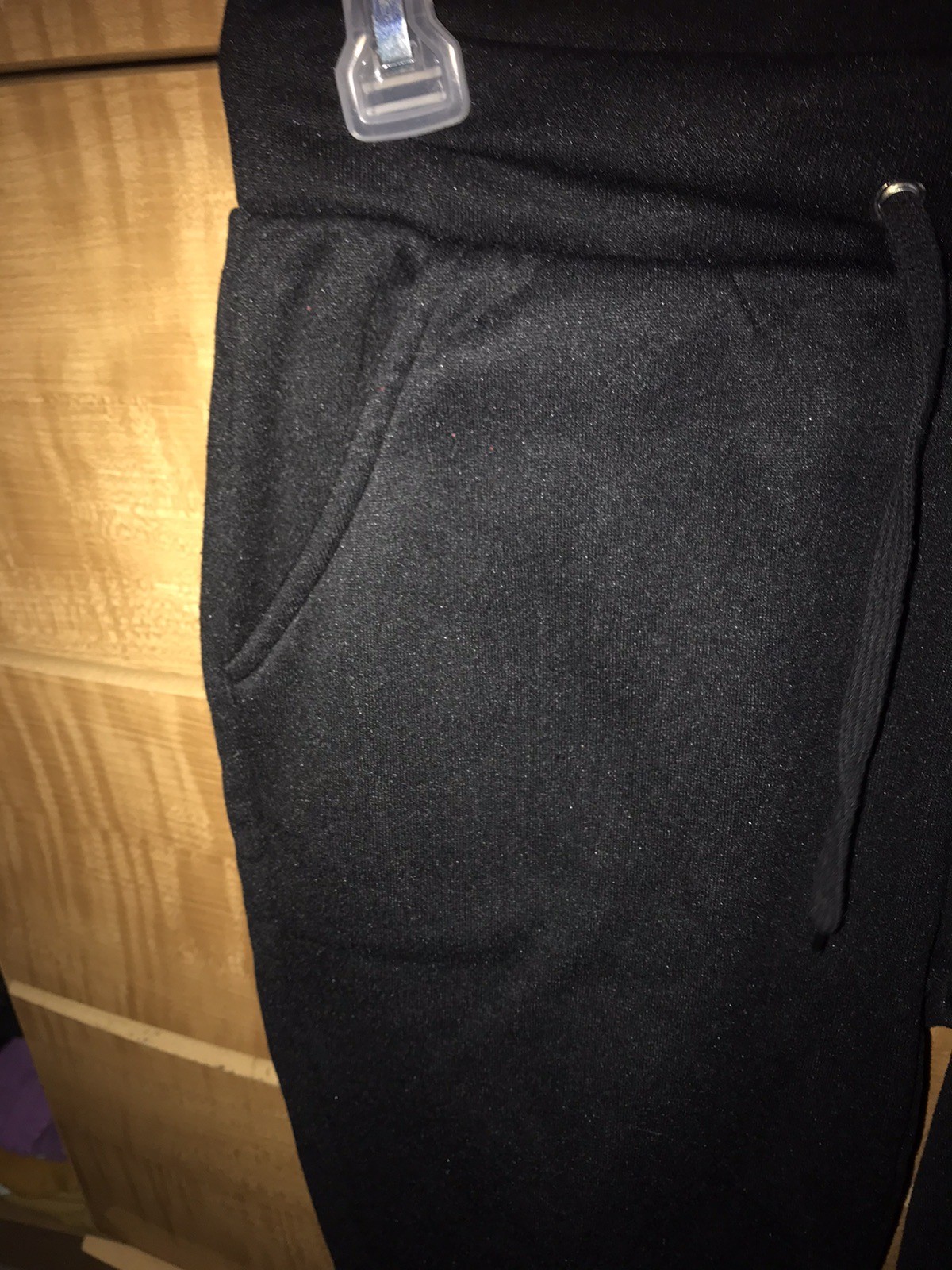 Rainbow Black Sweat Pants Size Large Unisex