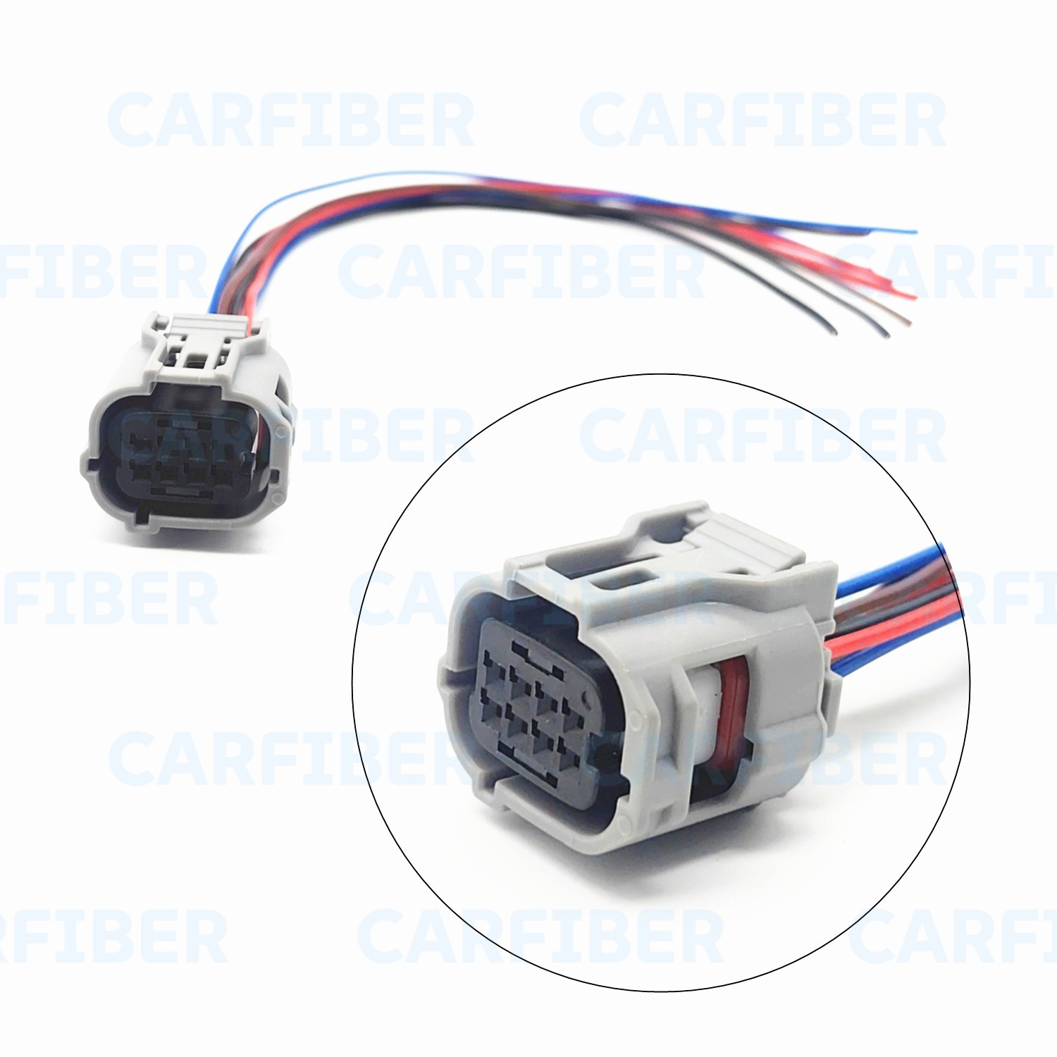 8-Way Front Radar Sonar Sensor Pigtail Connector Fits Toyota RAV4 2016-2024