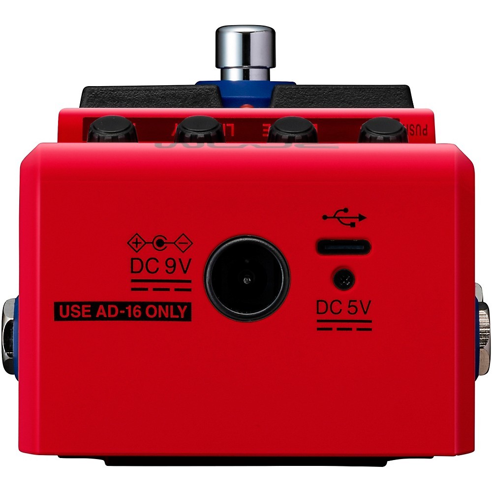 Zoom MS60B+ MultiStomp Bass Effects Pedal Red