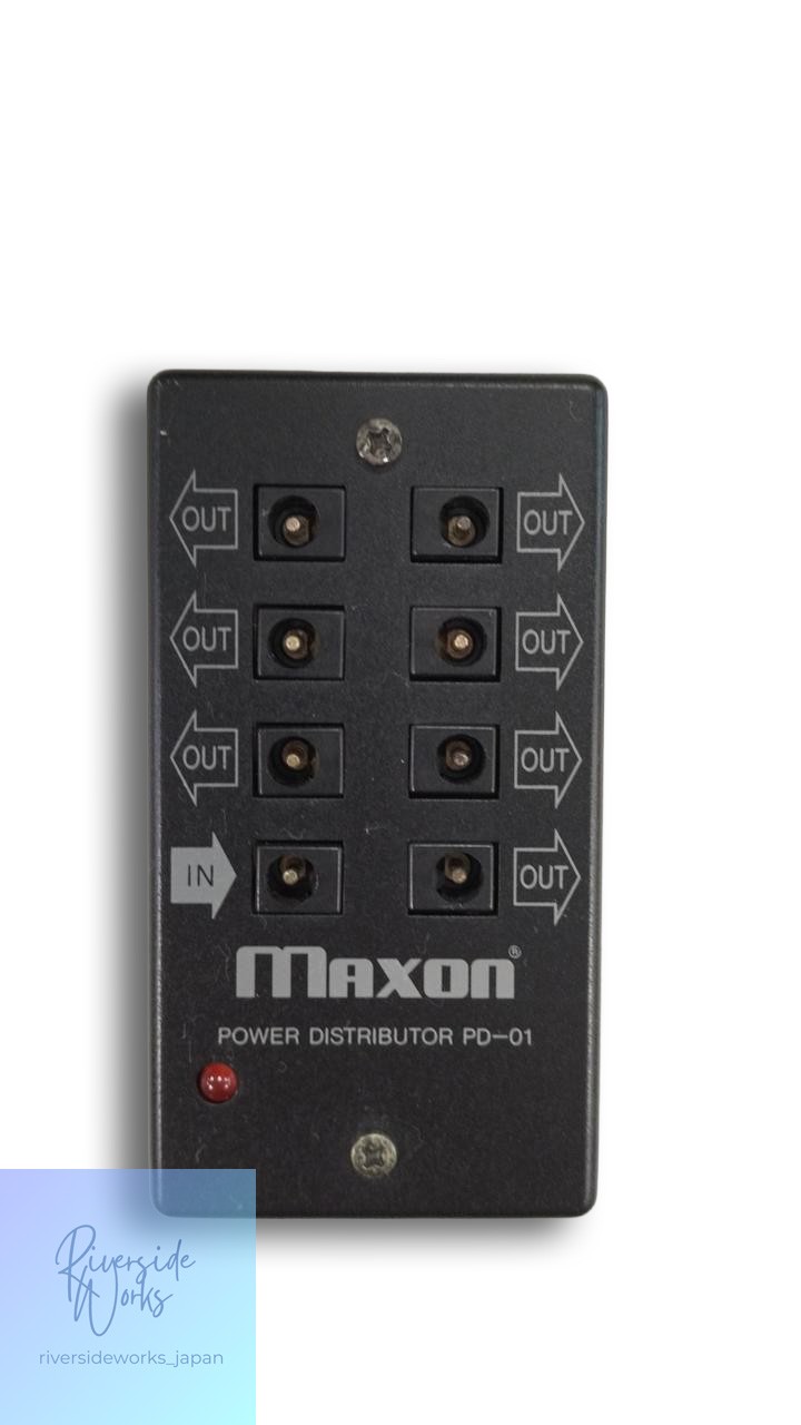 MAXON PD-01 Power Distributor for Guitar Effects Pedals JP