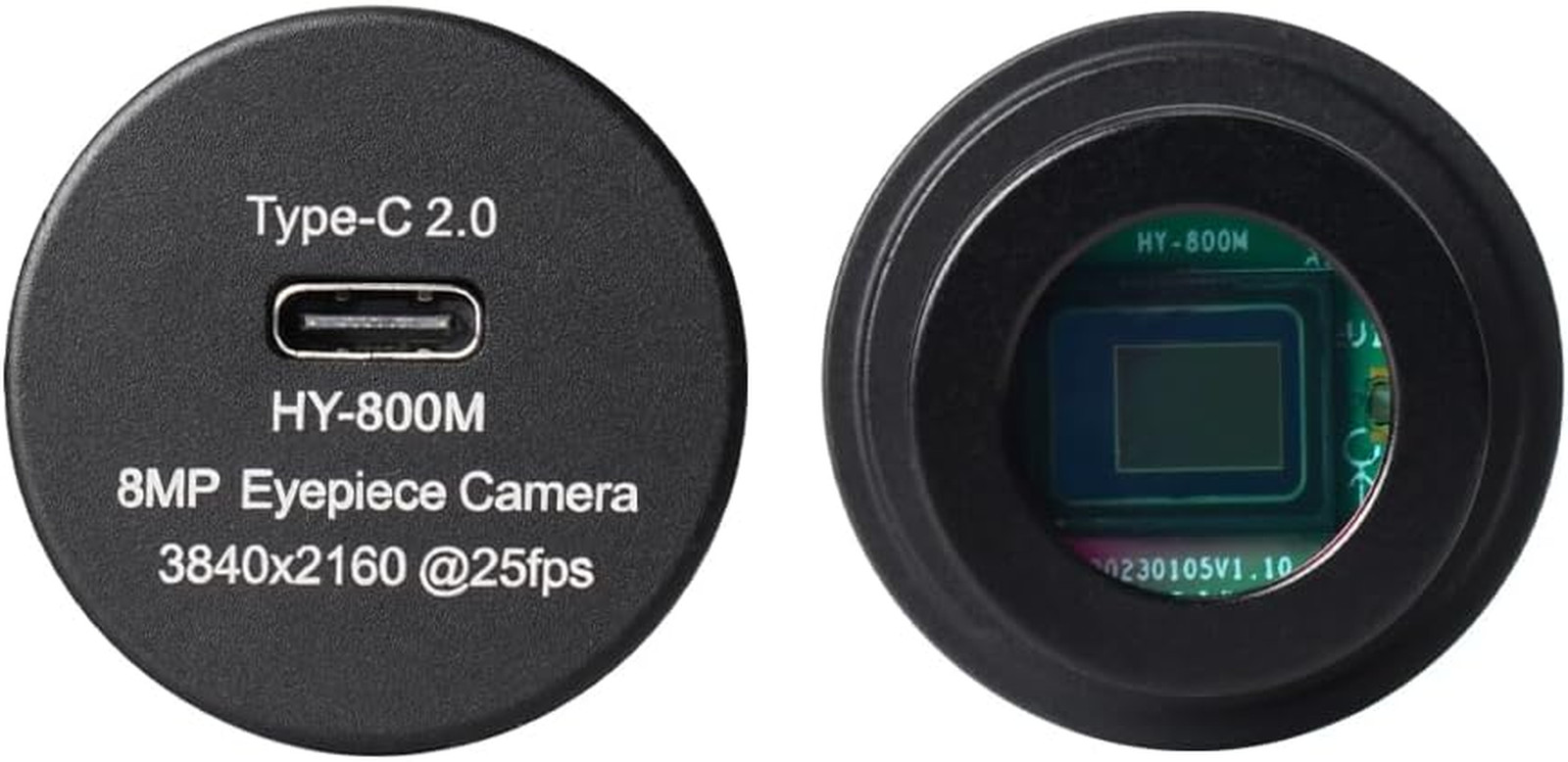 4K USB Microscope Camera 8MP CMOS Digital Eyepiece Camera for Biological