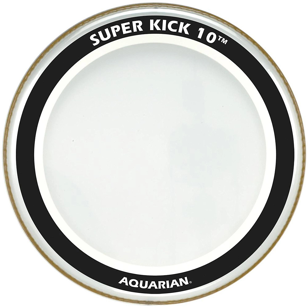 Aquarian Super-Kick 10 Bass Drumhead Clear 22 in.