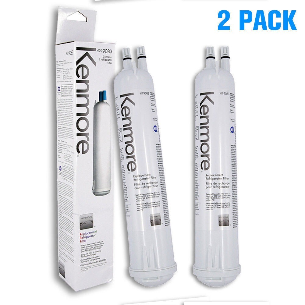 2 pack kenmore 9083 refrigerator water filter 46-9083