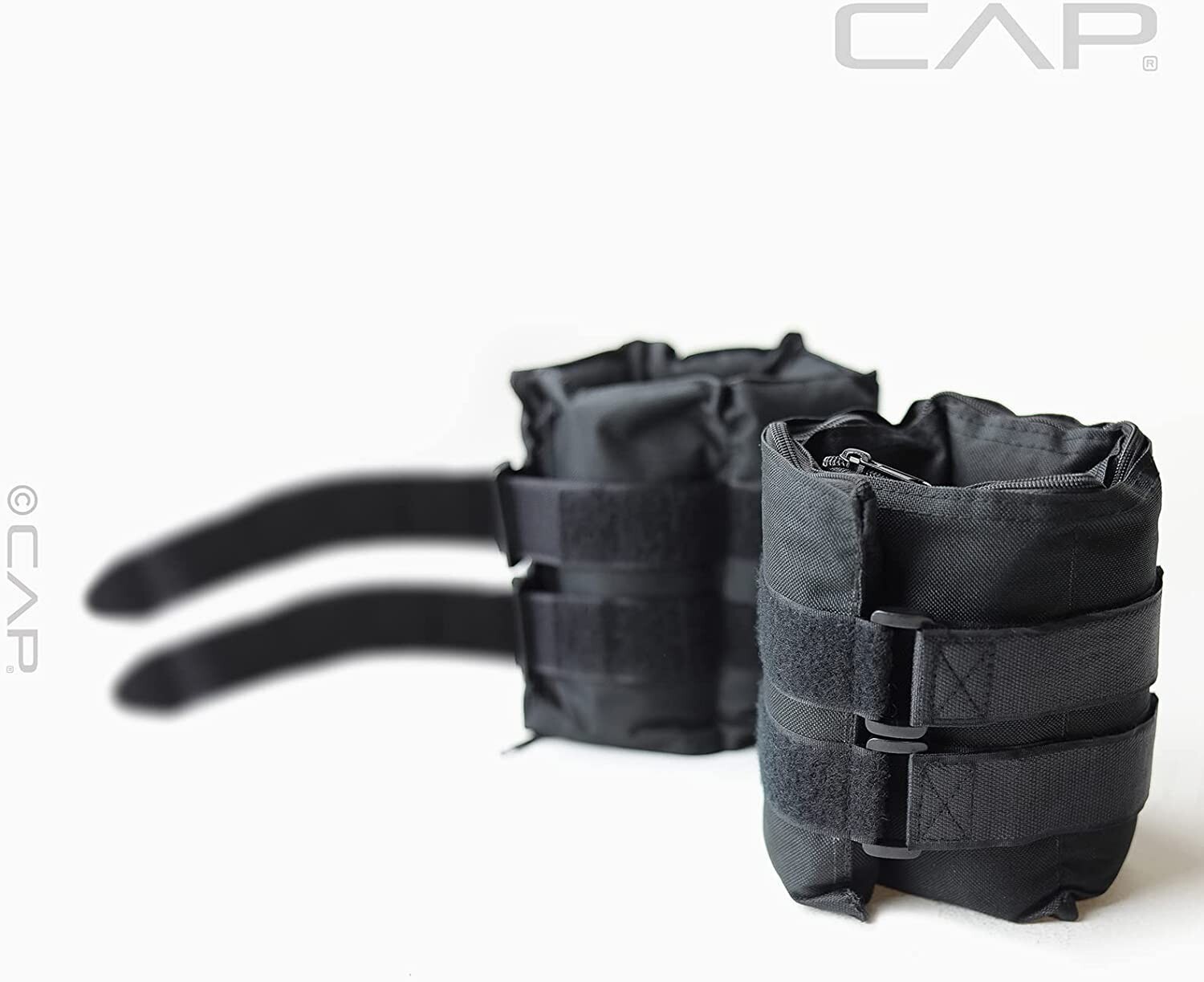 20lbs Adjustable Arm Leg Weights Wrist Ankle Exercise Gym Workout Training Black