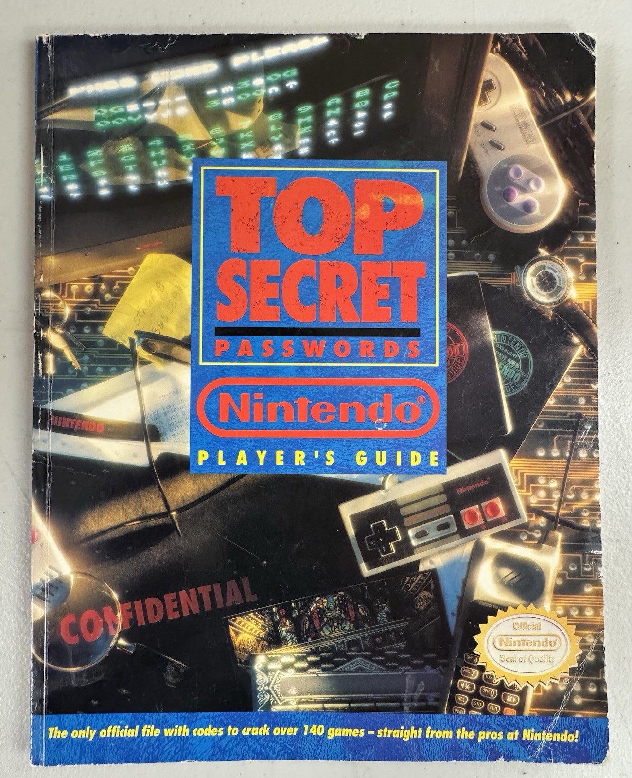 Vintage Top Secret Passwords Nintendo Player's Guide