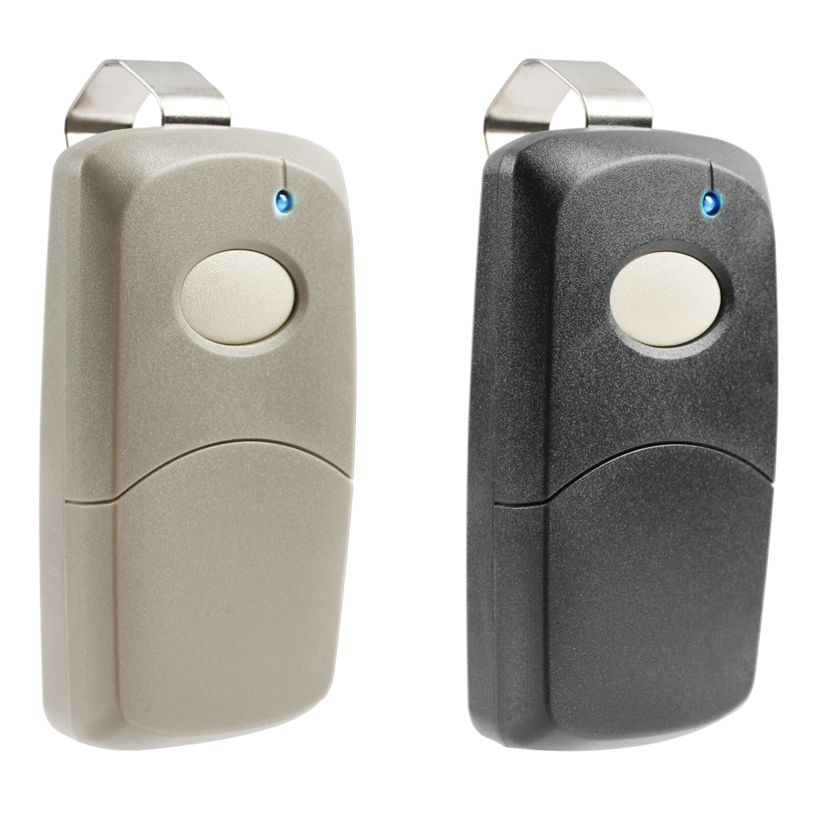 2x For MultiCode 3089 Garage Door Opener Gate Car Remote Opener 1090 Black Grey