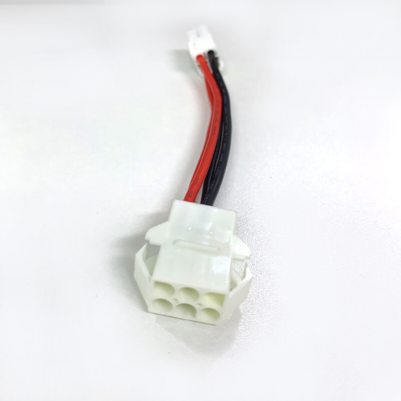 For ICOM Kenwood 6-Pin to 4-Pin 12V PSU Power Cable Adapter PS-85 PS-125 PS-30