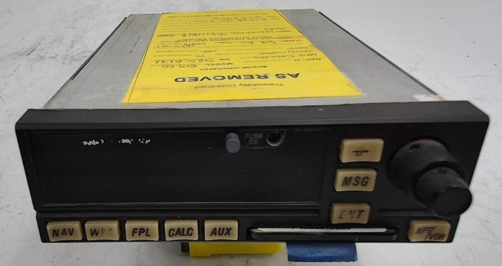 Trimble 2000 Approach GPS PN 81438-00-0232 with card