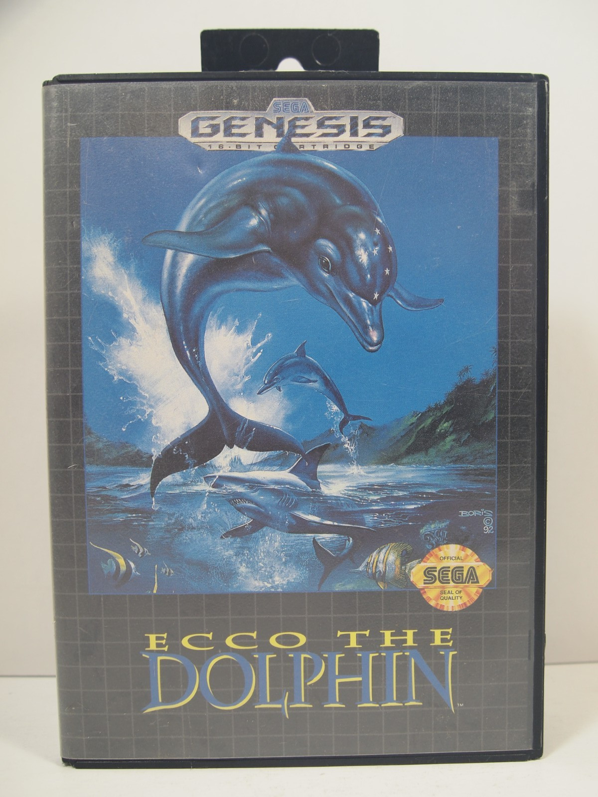 Ecco The Dolphin Case (SEGA Genesis) Authentic BOX ONLY