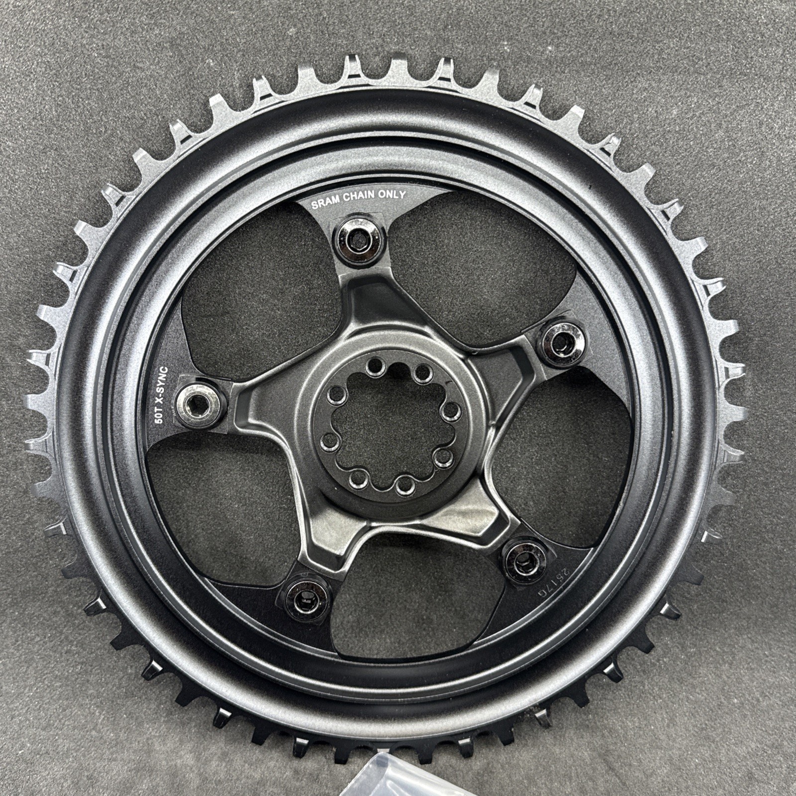 SRAM 50t X-Sync 11-speed Chainring & Direct Mount 8-Bolt Spider & Mounting Bolts