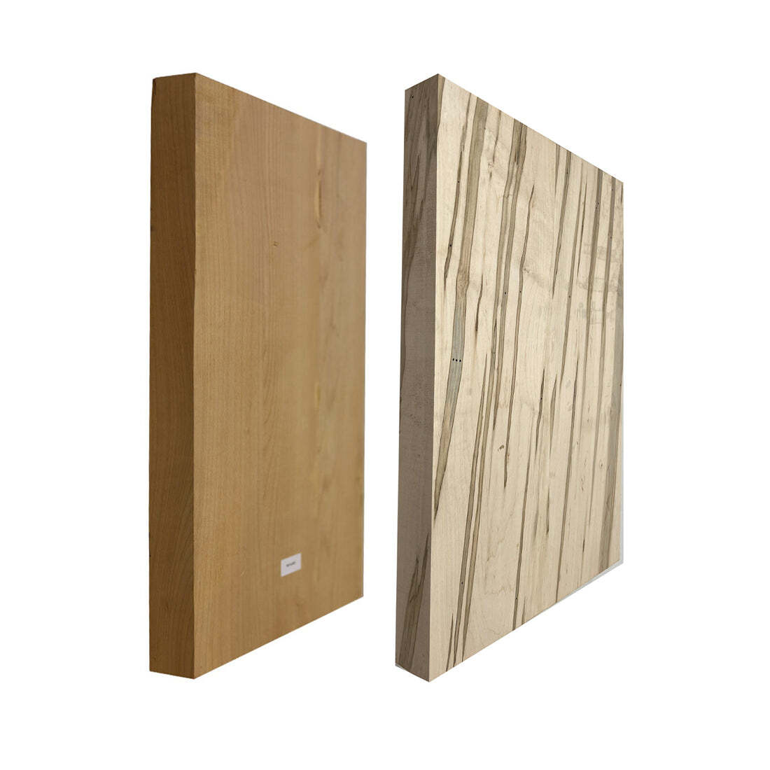 Combo Pack of Ambrosia Maple & Alder Guitar Wood Body Blanks - 21" x 14" x 2"
