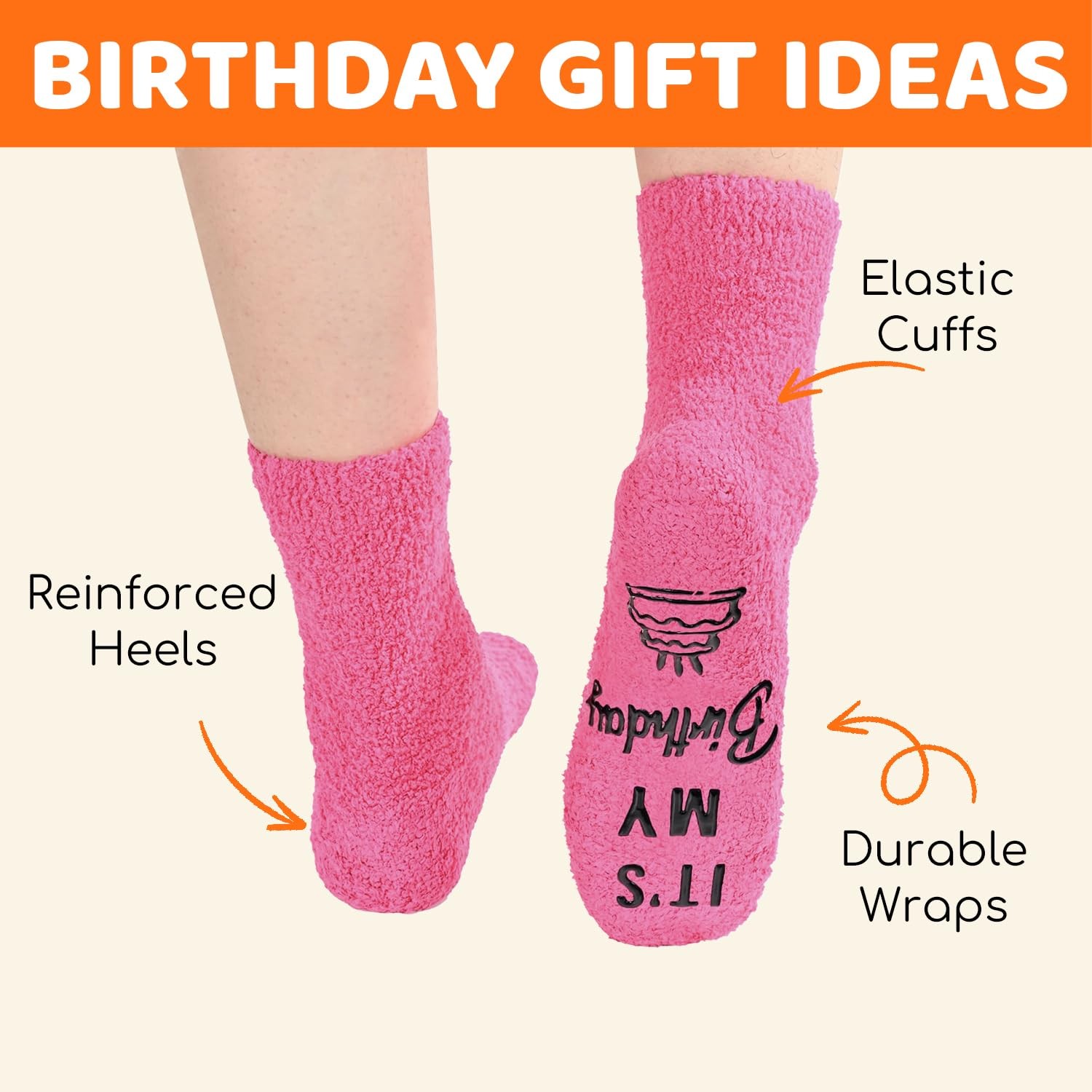 HAPPYPOP Birthday Gifts Ideas for Women - Medium, Soft Dark Pink