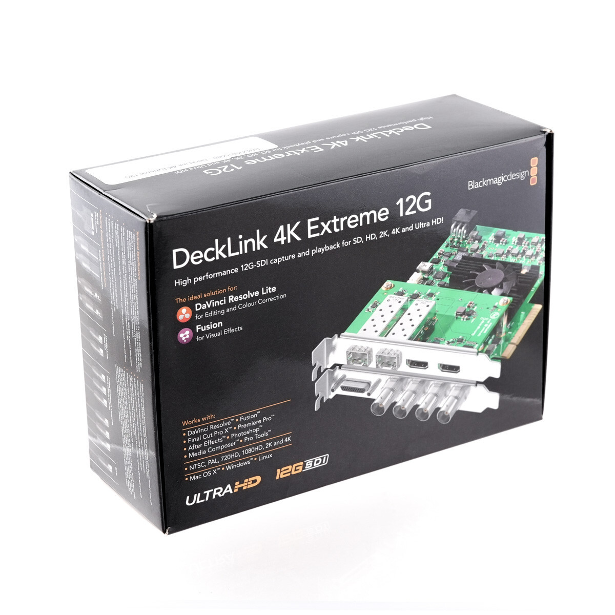 Blackmagic Design DeckLink 4K Extreme 12G - SDI / HDMI Video Capture Card
