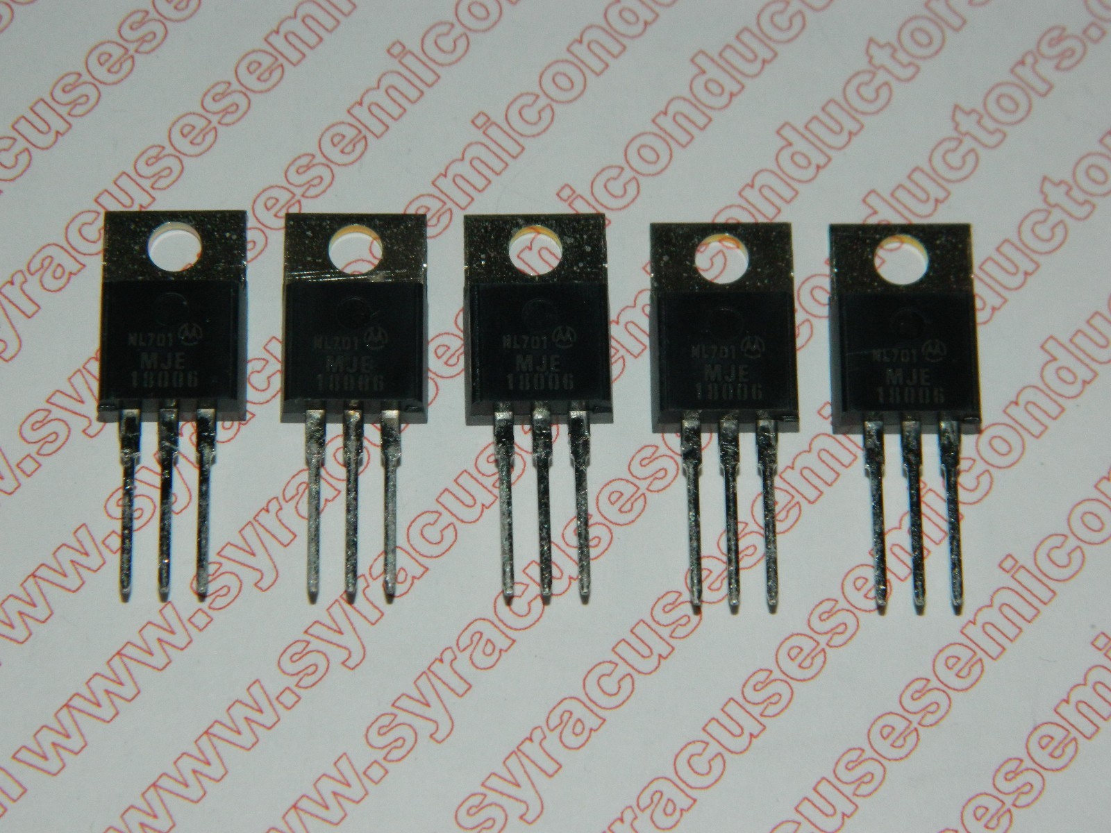 MJE18006 / E18006 / Motorola Transistor -- 5 pc LOT