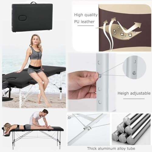 FDW 24in Wide Height Adjustable Lash Bed Massage Table
