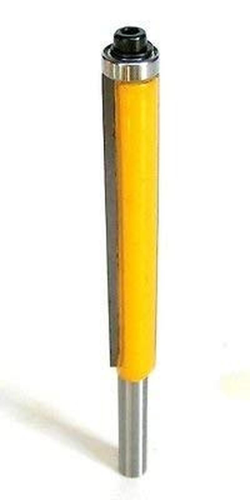 Emivery 1pc Extra Long Flush Trim Router Bit 1/4" Shank x 3/8" Cutting Diamet...