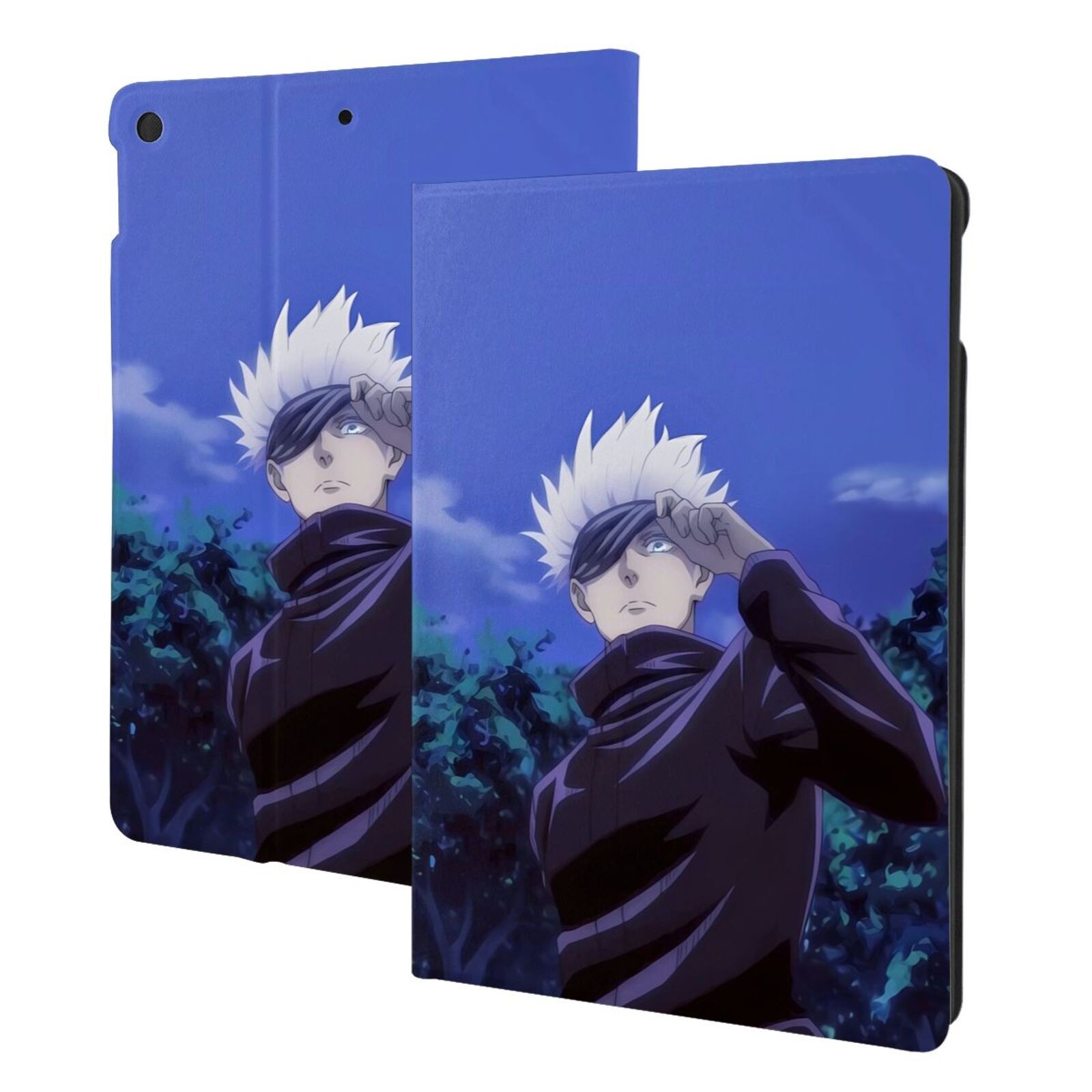 Jujutsu Kaisen Anime Auto Wake/Sleep Smart Cover TPU Case for iPad 9/8/7th Air