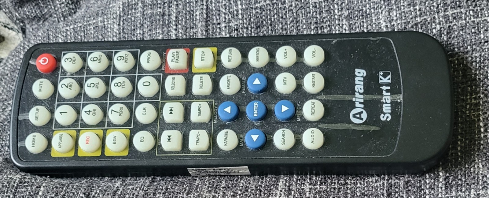 Arirang Smart K+ Karaoke Remote