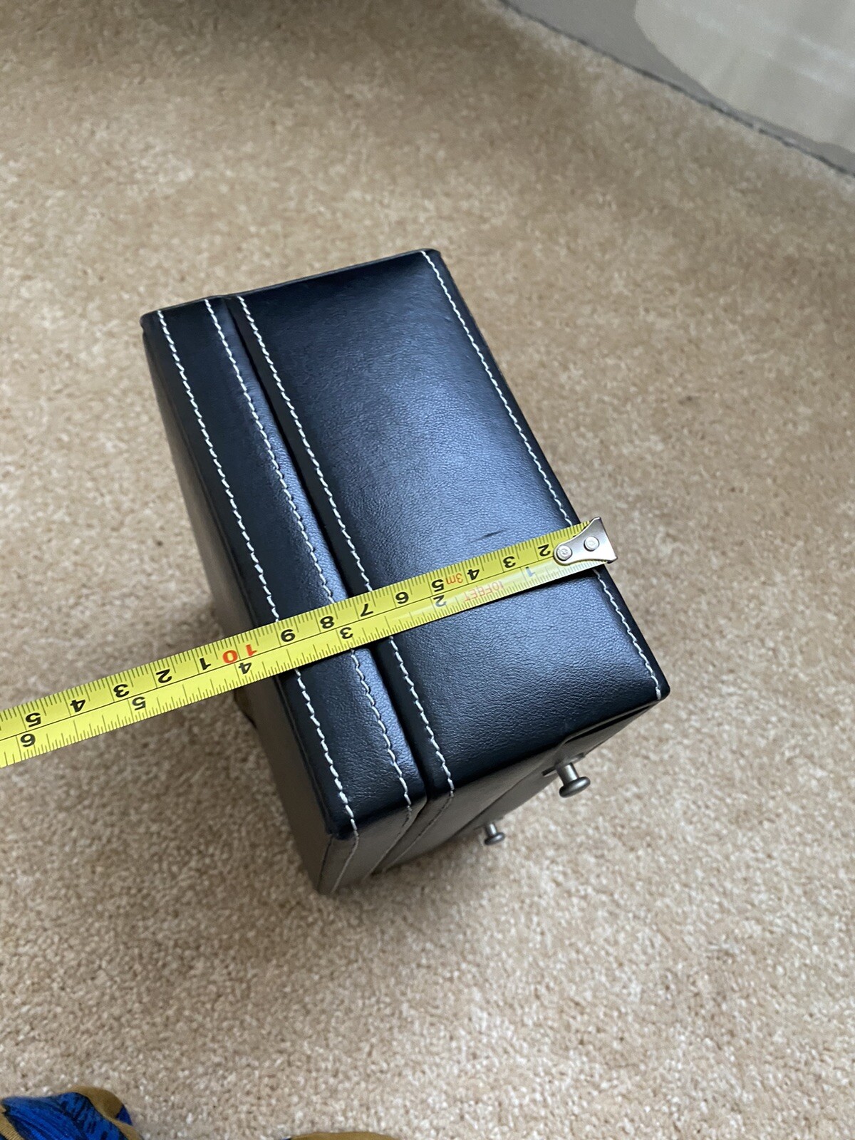 Jewelry watch box black