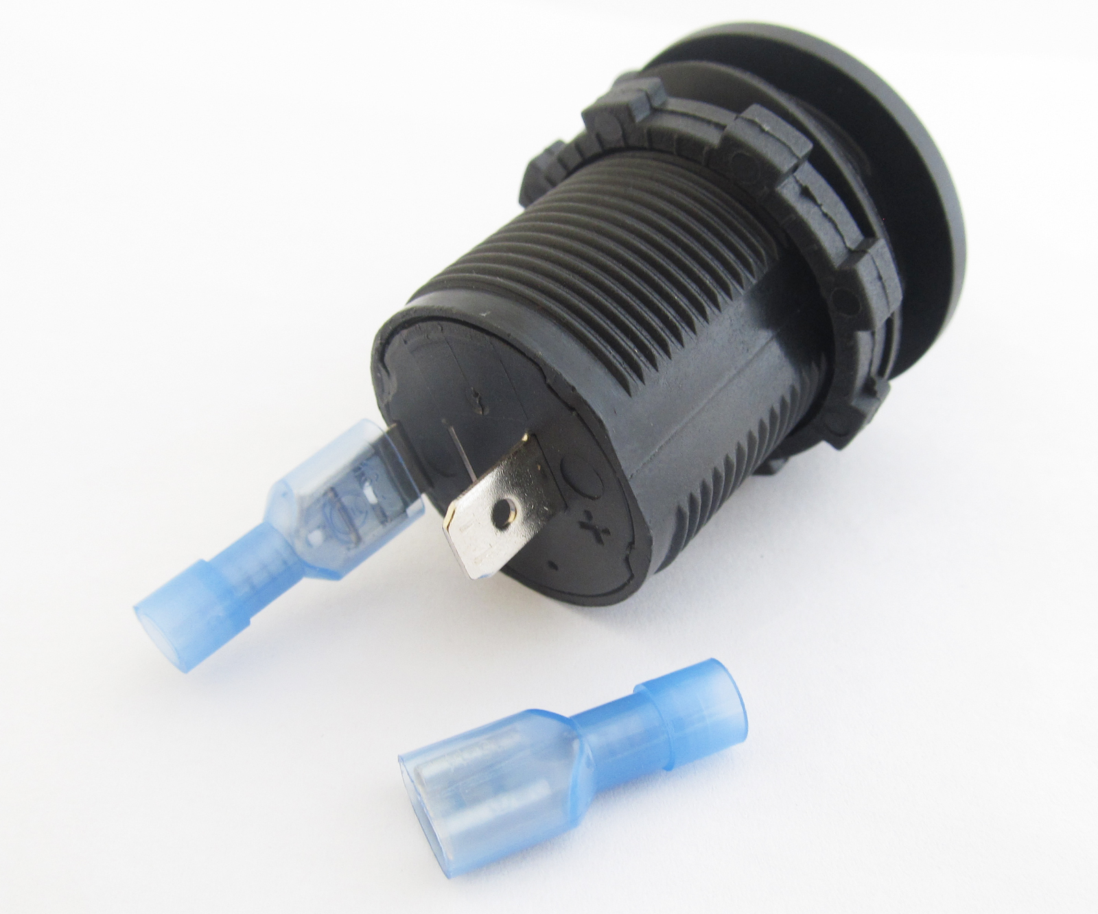 1pc 12V Power Outlet Waterproof Marine Motorcycle Cigarette Lighter Socket