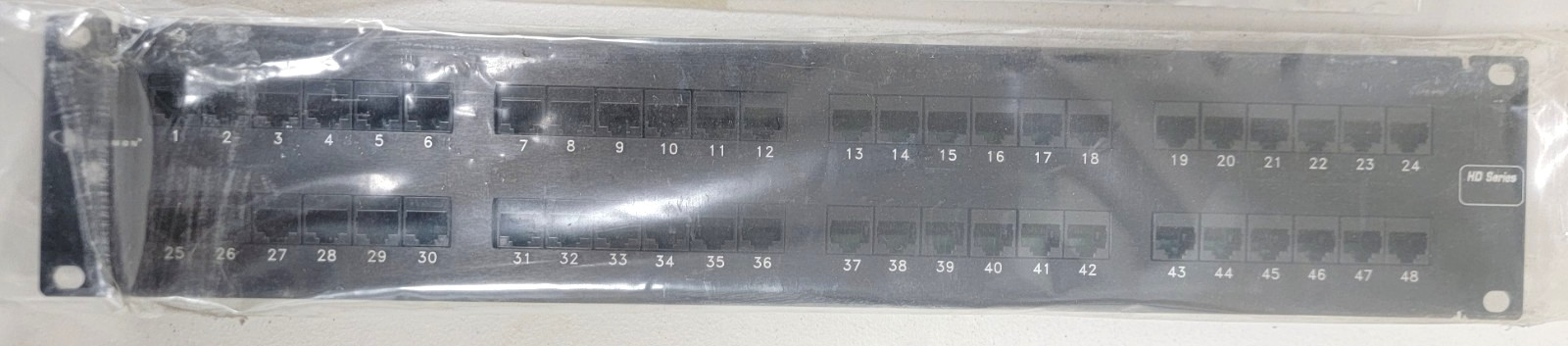 Siemon HD5-48 Heavy-Duty Category-5e 48-Port Flat Patch Panel New No Box