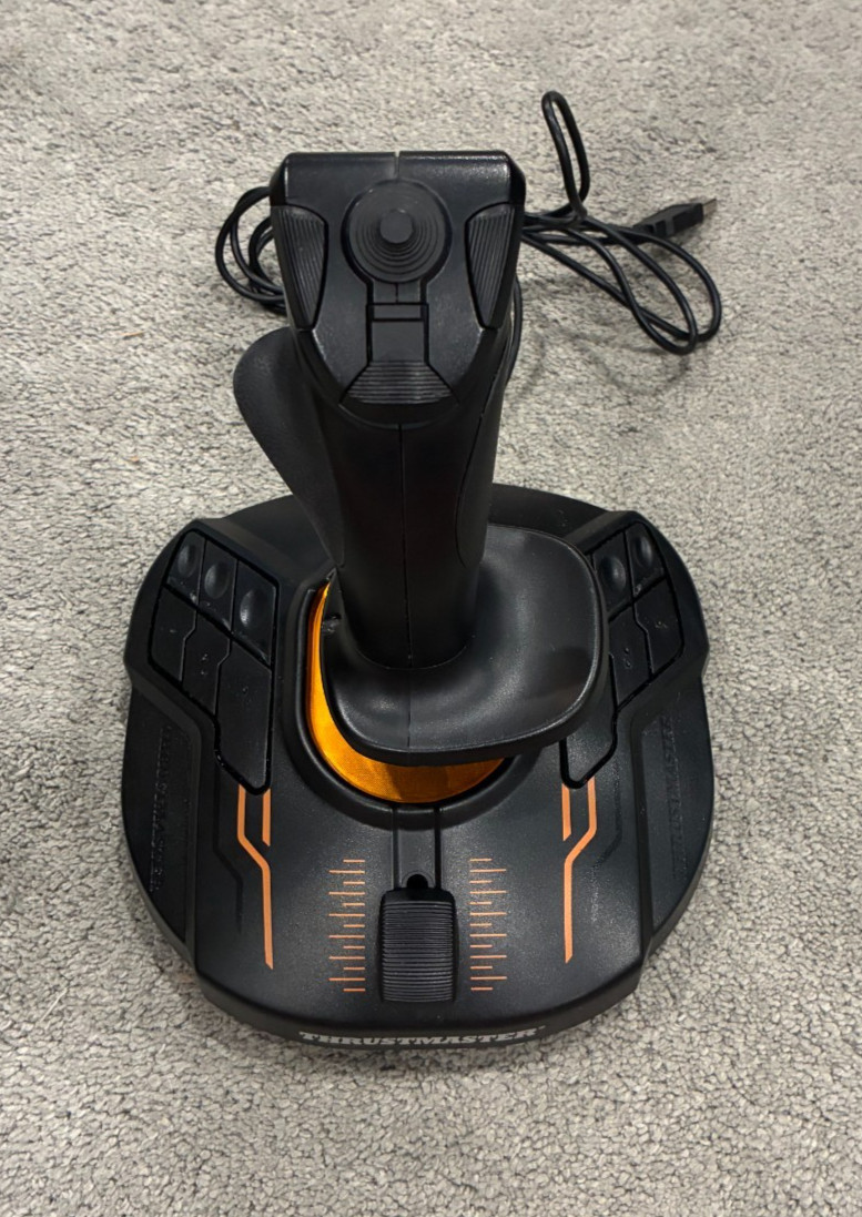 Thrustmaster T.1600M FCS Flight Stick Joystick - Tested & Working