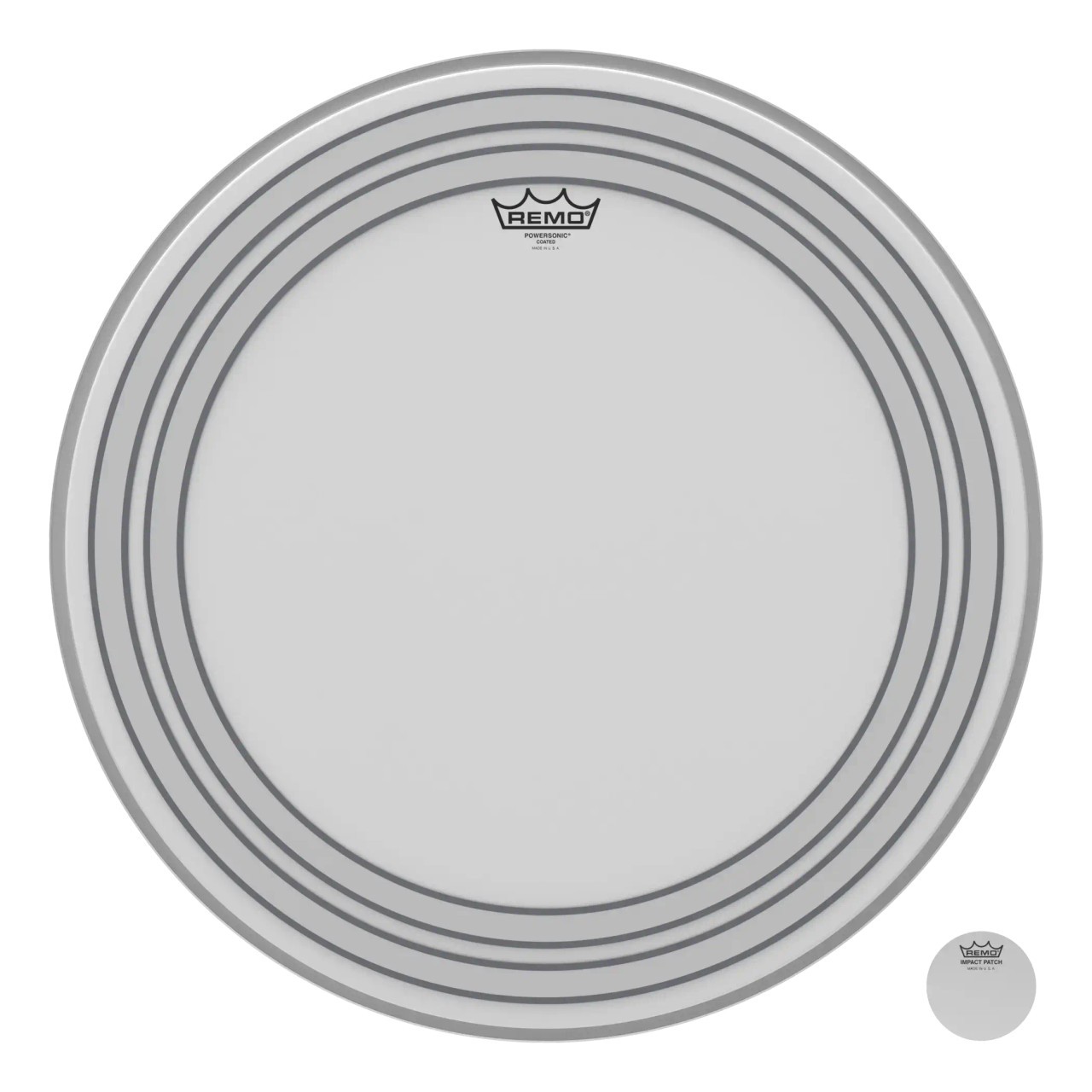 Remo 22" Powersonic Bass Drum Head Coated