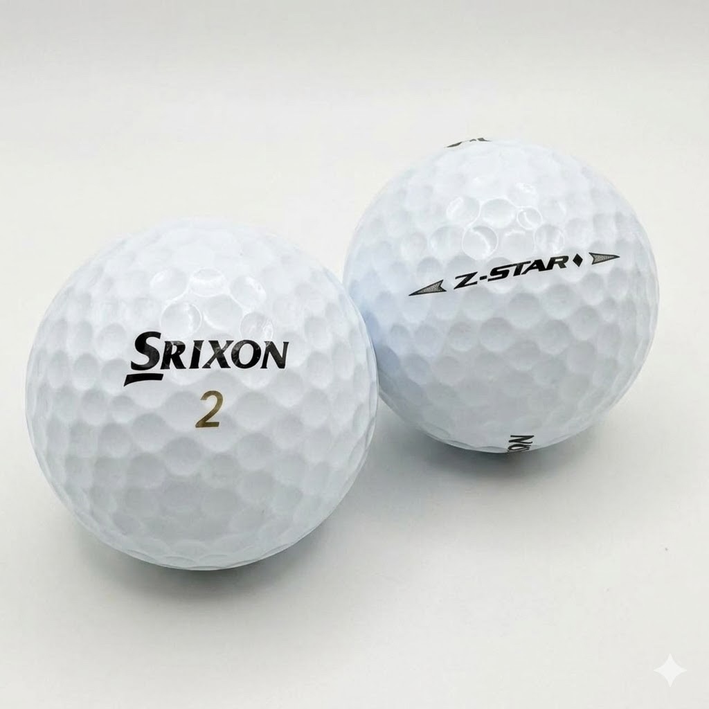 Srixon Z-Star Used Golf Balls 5A Mint AAAAA  White 12 / 24 Pack Bulk