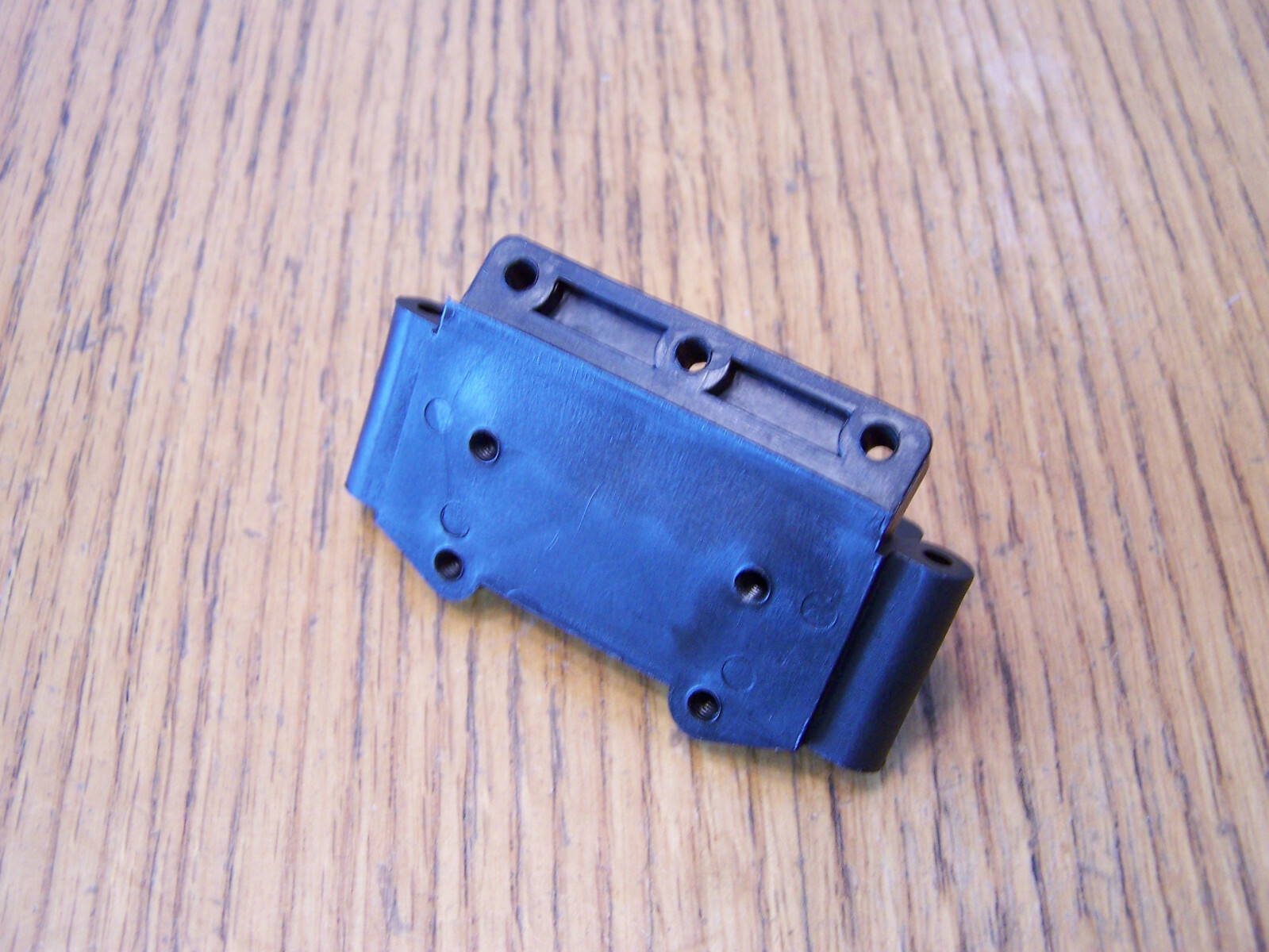 FIts Traxxas 94076 1/10 Drag Slash Front Bulkhead Black 2530 2wd Slash Stampede