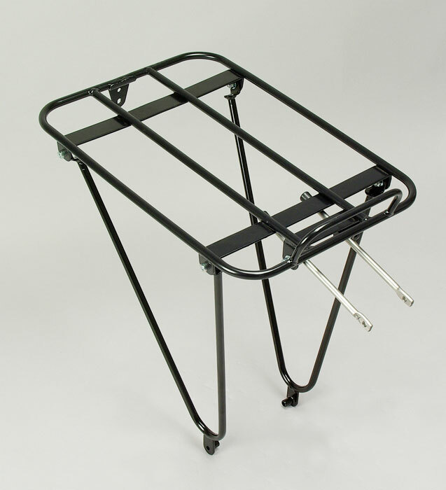 Gamoh Porteur REAR Bicycle Rack KCL-2R BLACK Minoura Touring Commute Bike