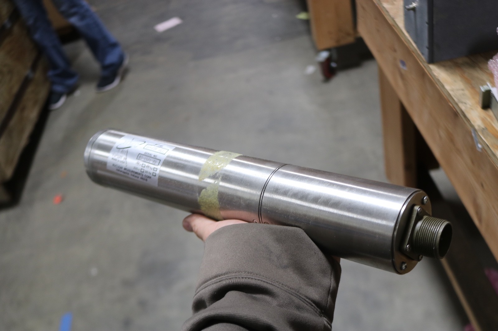 NMC GA-2TM-DET GAMMA   RADIATION DETECTOR TUBE 1-10K MR