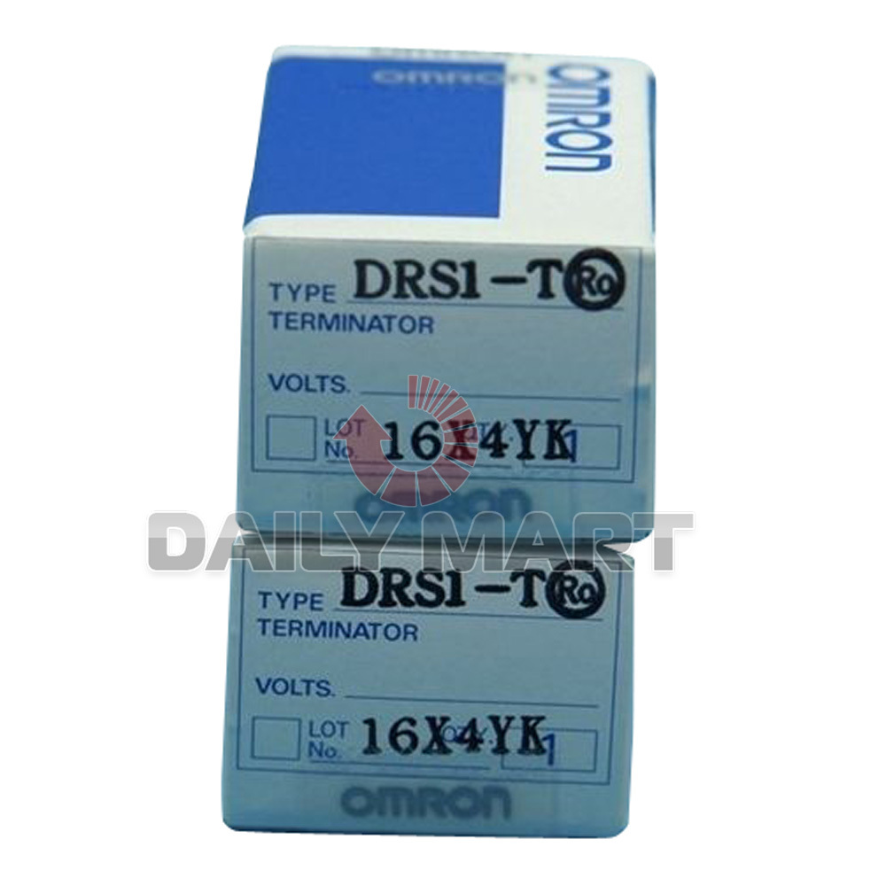 OMRON DRS1-T TERMINAL RESISTANCE TERM BLOCK TERMINATOR PLC NEW