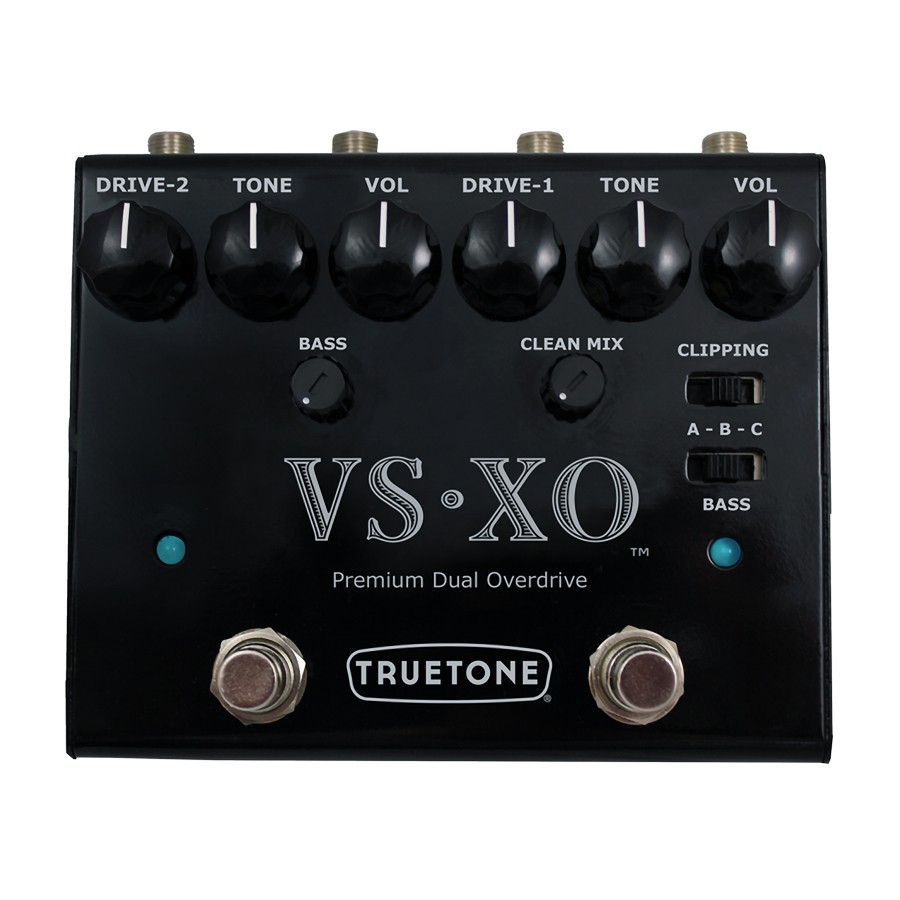 Truetone VS-XO V3 Series Premium Dual Overdrive Pedal, New!