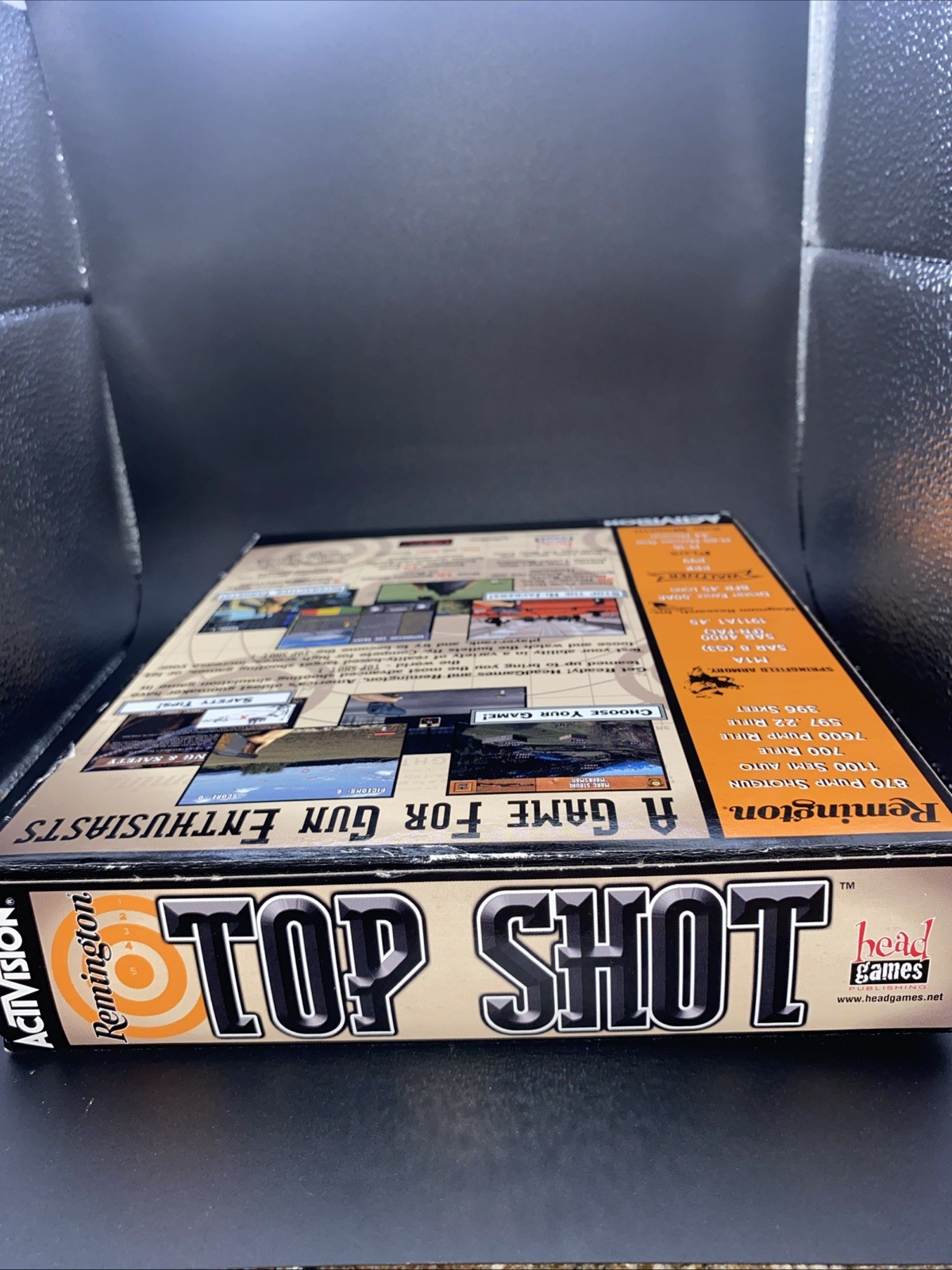 Remington Top Shot PC Big Box 1998 Activision Classics Complete CIB