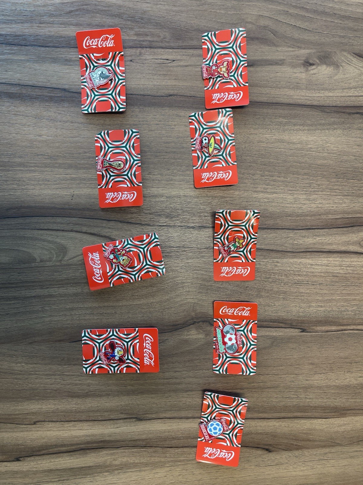 Collection Set Coca Cola Pins Mundial 2026 FIFA World Cup