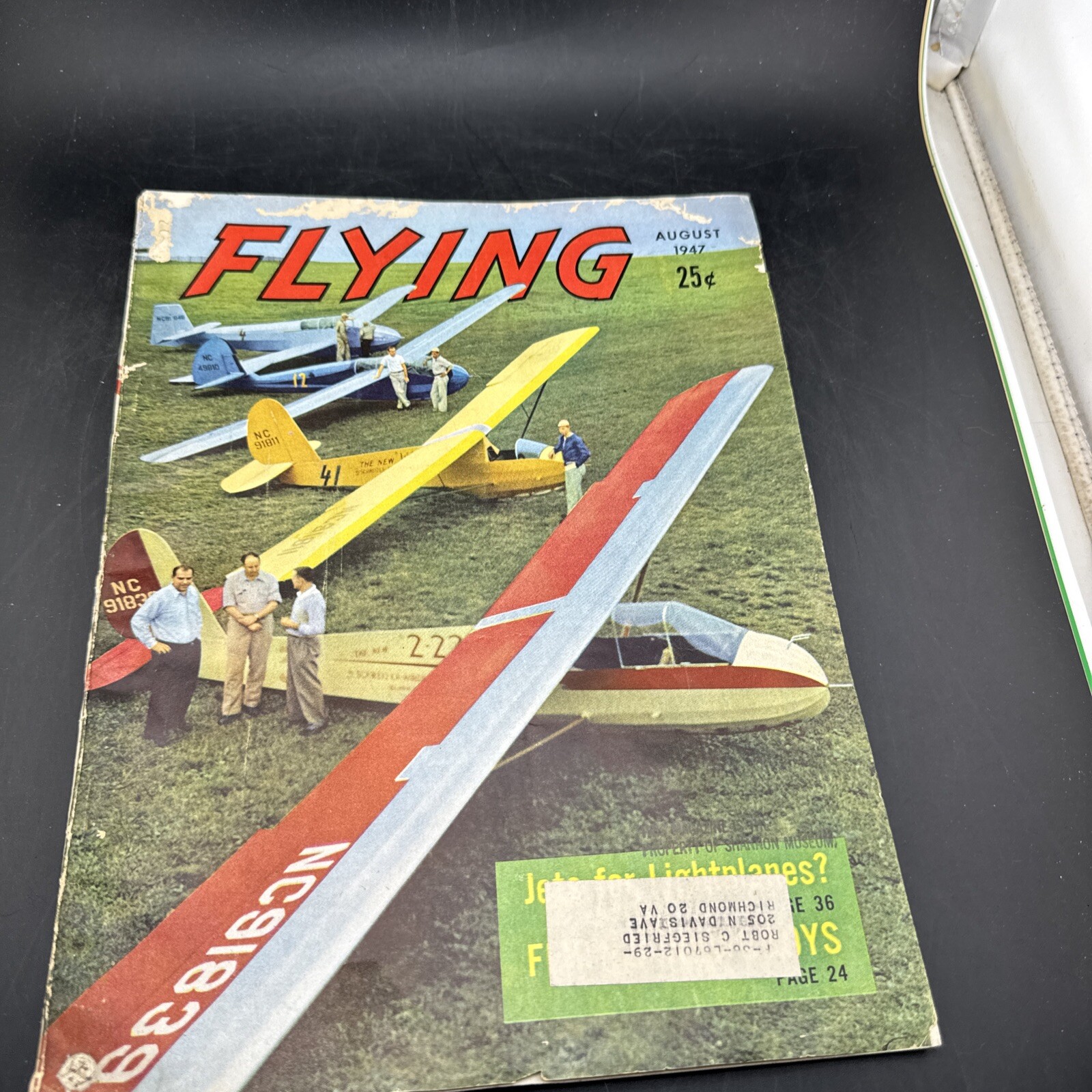 1947 December Flying Magazine Administrator of Civil Aeronautics Sale Vintage