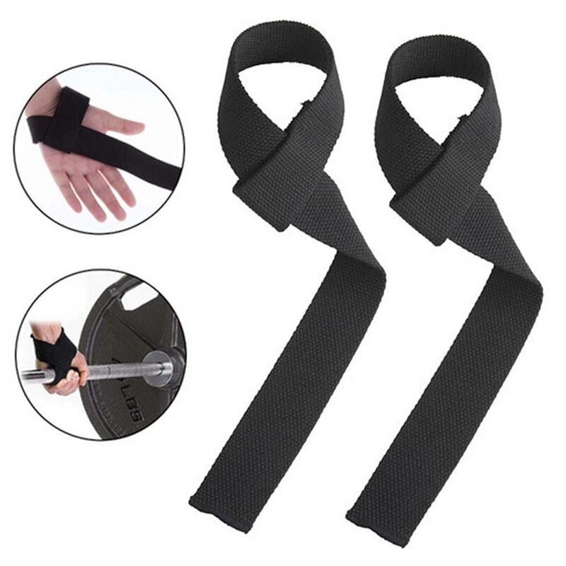 Power Weight Lifting Gym Training Straps Hand Bar Wrist grip Support protection