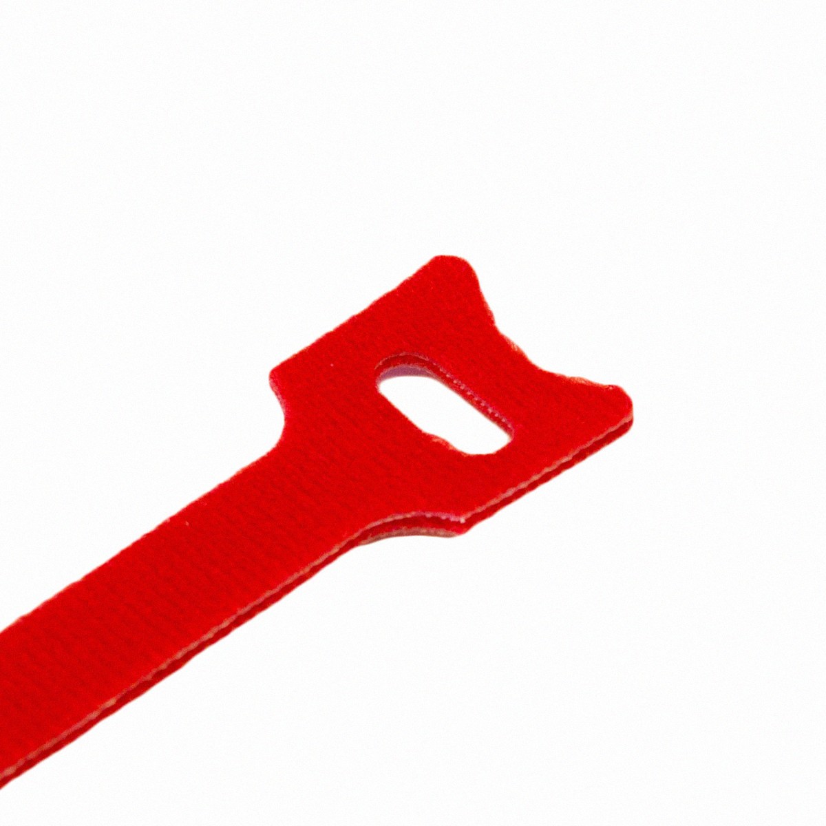 6 Inch Hook and Loop Reusable Strap Cable Cord Wire Ties 25 Pack Red